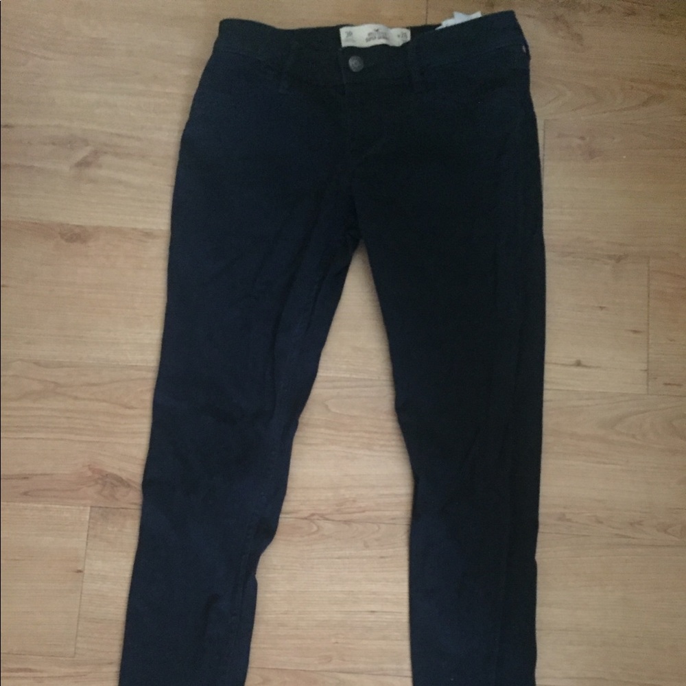 Navy blue hollister jeans